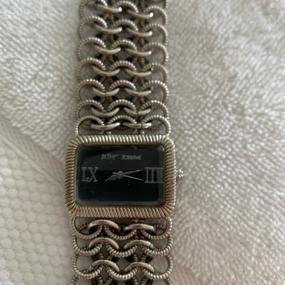 Betsey Johnson chain watch with case and pillow - Picture 3 of 14
